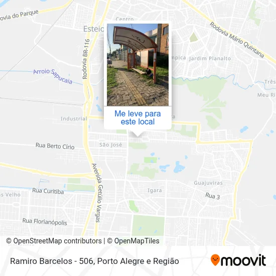 Ramiro Barcelos - 506 mapa