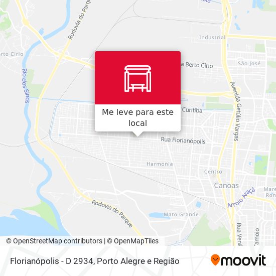 Florianópolis - D 2934 mapa