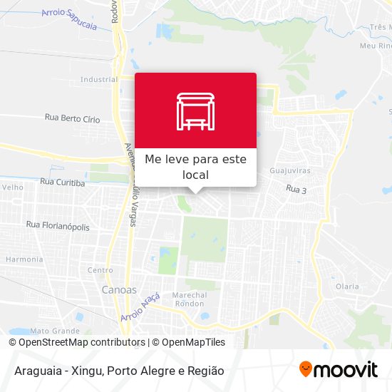 Araguaia - Xingu mapa