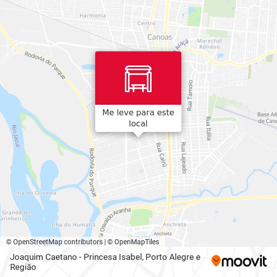 Joaquim Caetano - Princesa Isabel mapa