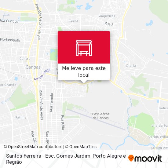 Santos Ferreira - Esc. Gomes Jardim mapa