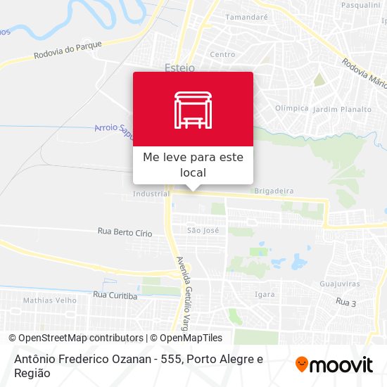 Antônio Frederico Ozanan - 555 mapa