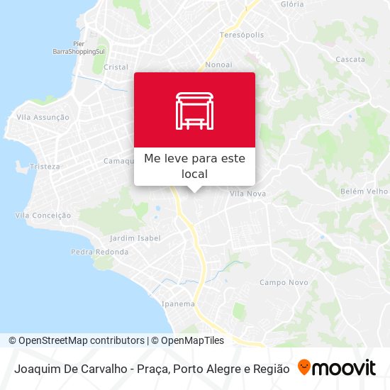 Joaquim De Carvalho - Praça mapa
