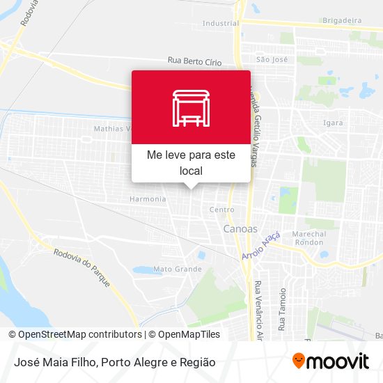 José Maia Filho mapa