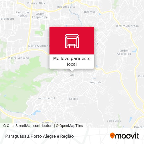 Paraguassú mapa