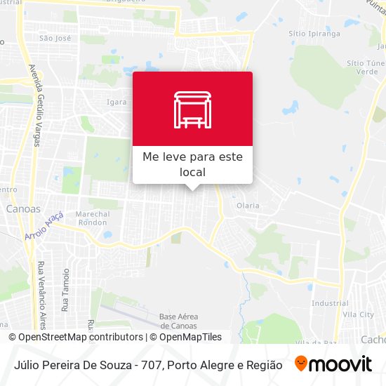 Júlio Pereira De Souza - 707 mapa