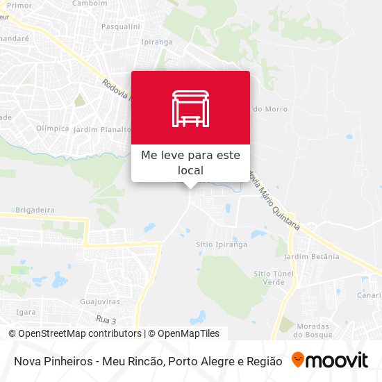 Nova Pinheiros - Meu Rincão mapa