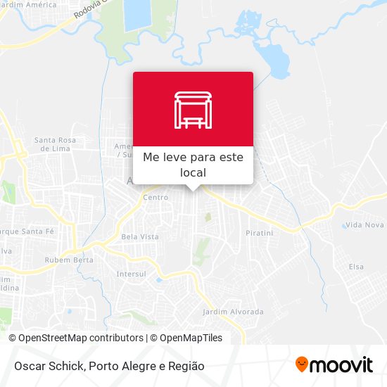 Oscar Schick mapa