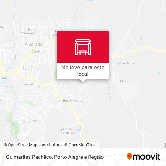 Guimarães Pachêco mapa