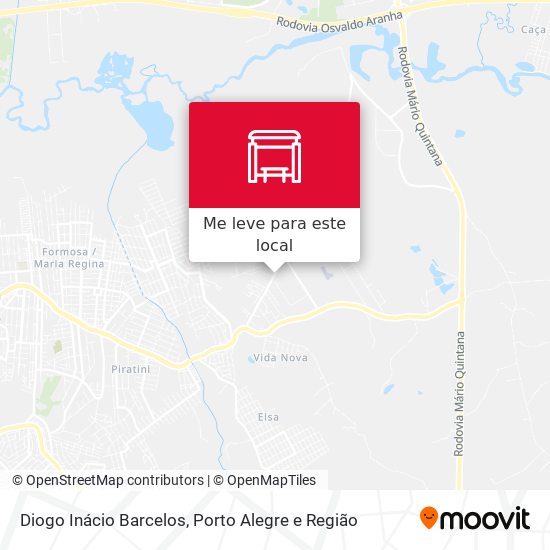 Diogo Inácio Barcelos mapa
