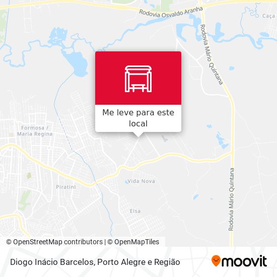 Diogo Inácio Barcelos mapa