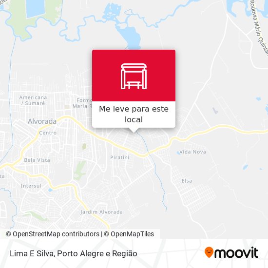Lima E Silva mapa