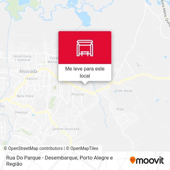 Rua Do Parque - Desembarque mapa