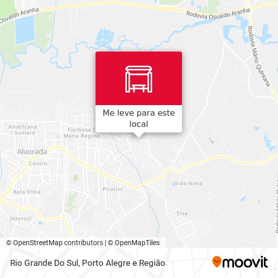 Rio Grande Do Sul mapa