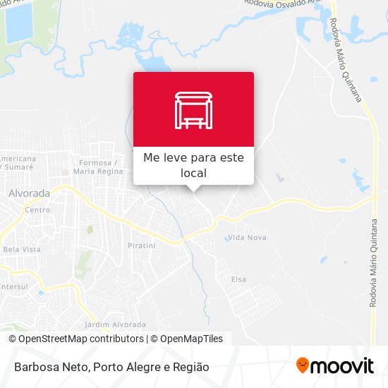 Barbosa Neto mapa