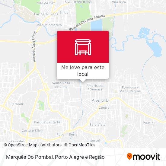 Marquês Do Pombal mapa