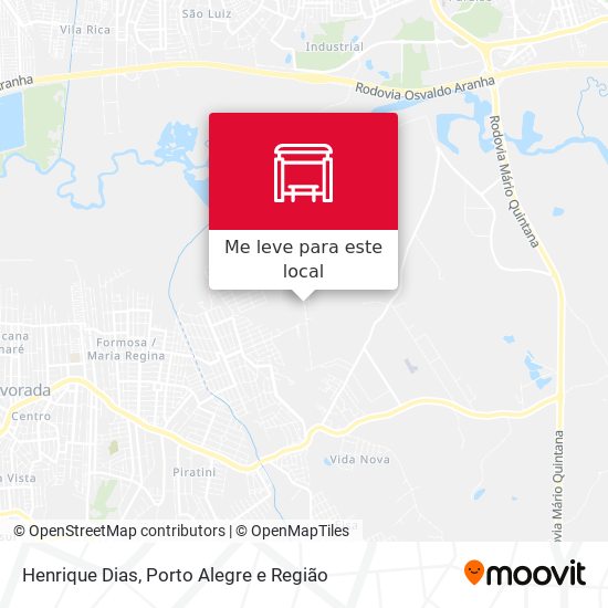 Henrique Dias mapa