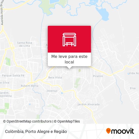 Colômbia mapa