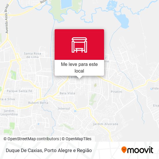 Duque De Caxias mapa