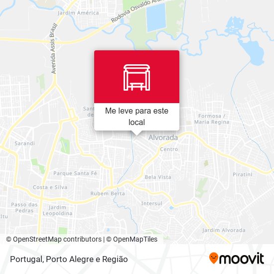 Portugal mapa