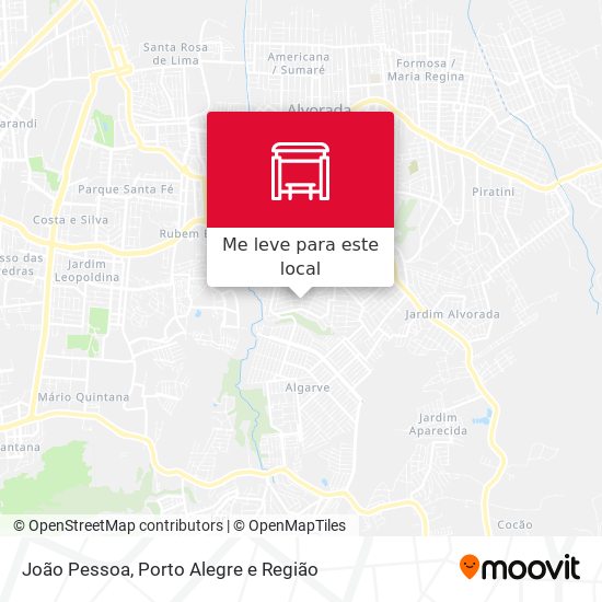 João Pessoa mapa