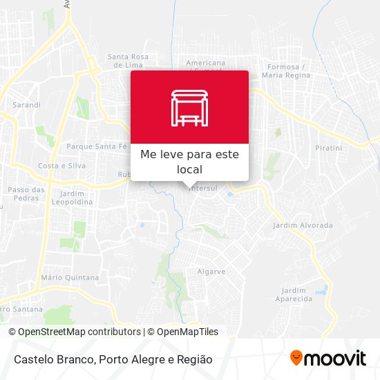 Castelo Branco mapa