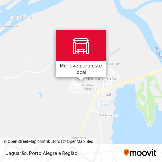 Jaguarão mapa