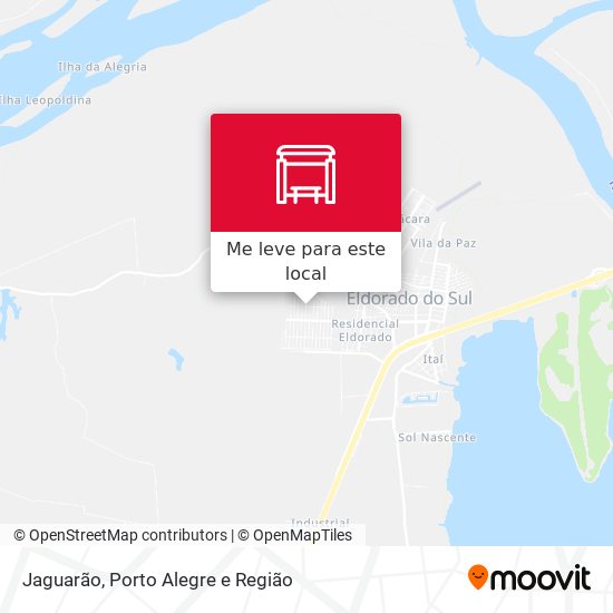 Jaguarão mapa