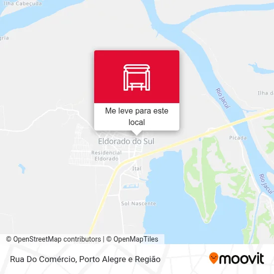 Rua Do Comércio mapa