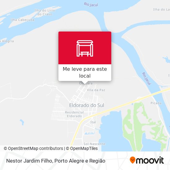 Nestor Jardim Filho mapa