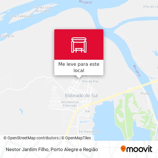 Nestor Jardim Filho mapa