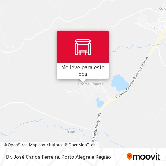 Dr. José Carlos Ferreira mapa