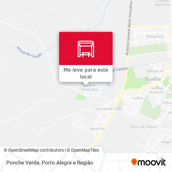 Ponche Verde mapa