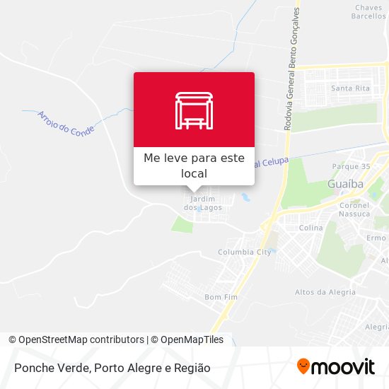 Ponche Verde mapa