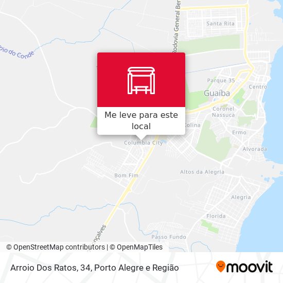 Arroio Dos Ratos, 34 mapa