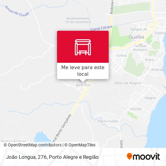 João Longua, 276 mapa