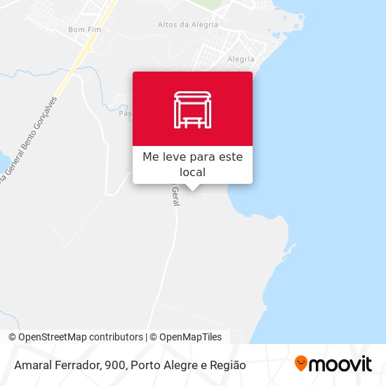 Amaral Ferrador, 900 mapa
