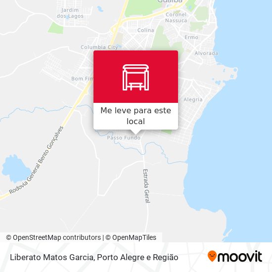 Liberato Matos Garcia mapa