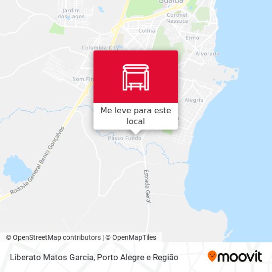 Liberato Matos Garcia mapa