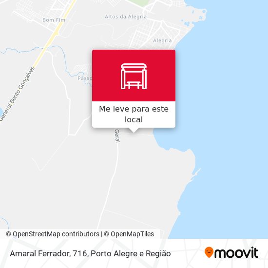 Amaral Ferrador, 716 mapa