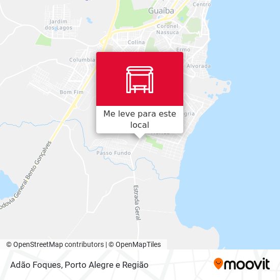 Adão Foques mapa