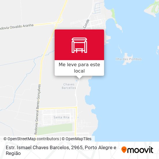Estr. Ismael Chaves Barcelos, 2965 mapa