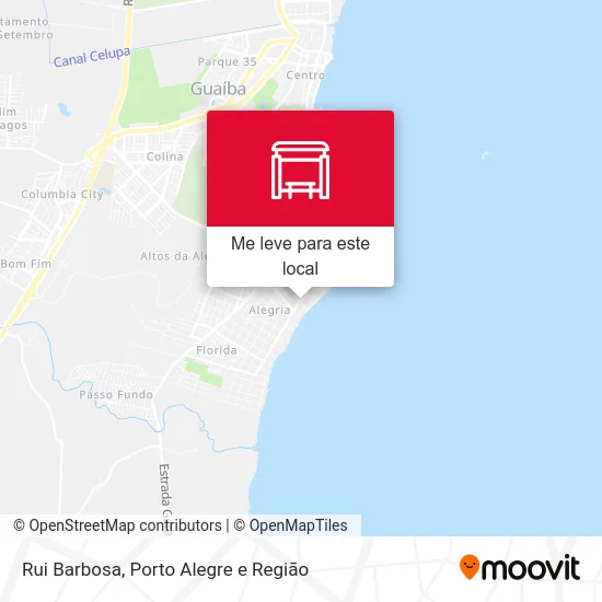 Rui Barbosa mapa