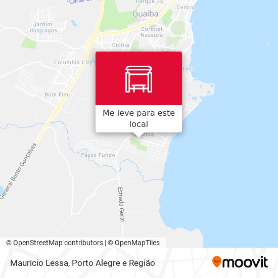 Maurício Lessa mapa