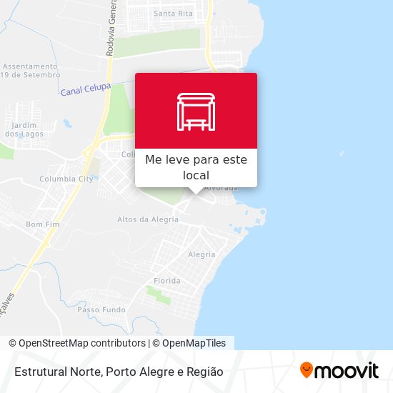 Estrutural Norte mapa