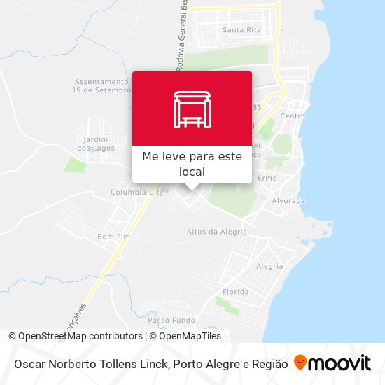 Oscar Norberto Tollens Linck mapa