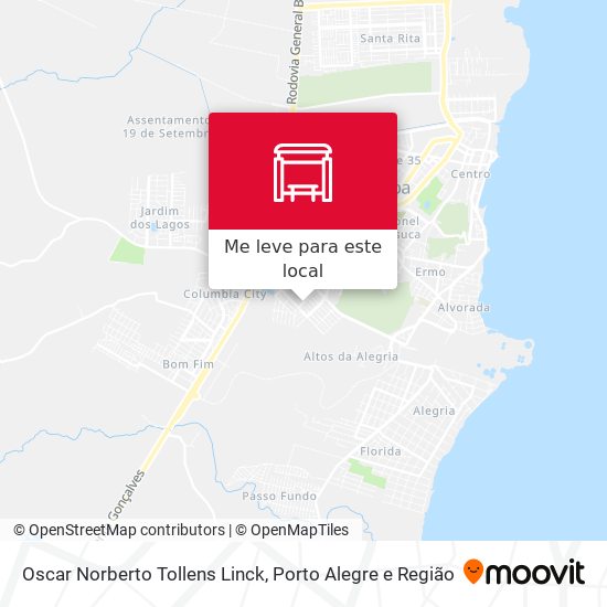 Oscar Norberto Tollens Linck mapa