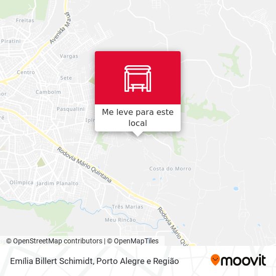 Emília Billert Schimidt mapa