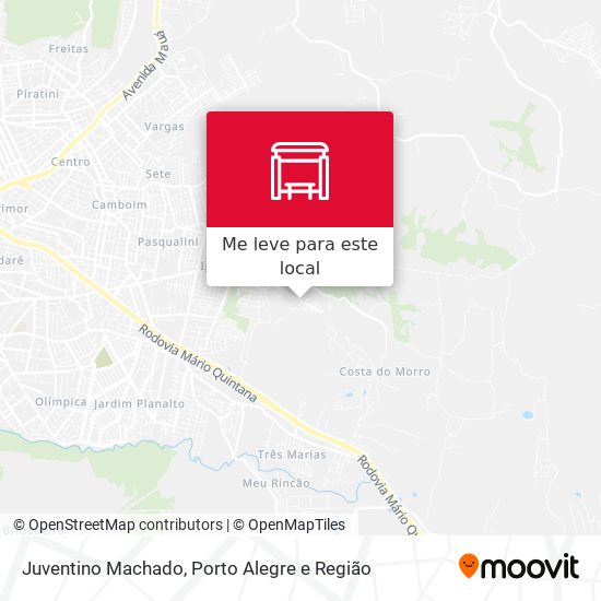 Juventino Machado mapa
