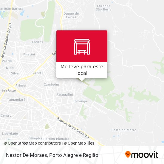 Nestor De Moraes mapa